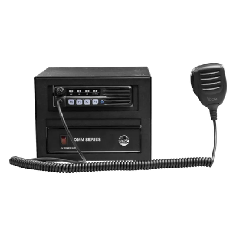 Gabinete Universal Metálico / Montaje Radio Base y Fuente / Compatible Kenwood e Icom / Sujeción Reforzada 16 Tornillos