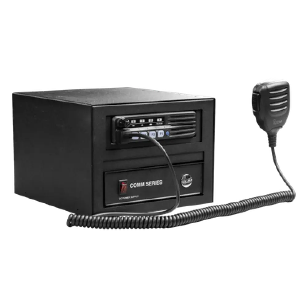 Gabinete Universal Metálico / Montaje Radio Base y Fuente / Compatible Kenwood e Icom / Sujeción Reforzada 16 Tornillos