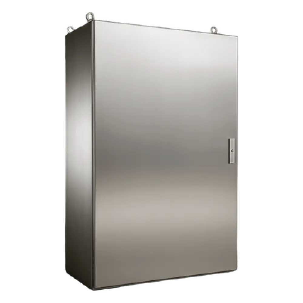 Gabinete de Acero Inoxidable / IP55 / IK10 / 800x1600x400 mm / 31.5x63x15.7 in / Carga 80 kg / Exterior Telecom