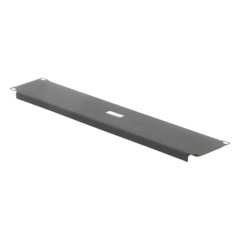 Panel ciego para rack / 19in / 2UR / Acero calibre 18 / 1.21 mm / 0.544 kg / 3.5 x 19 in