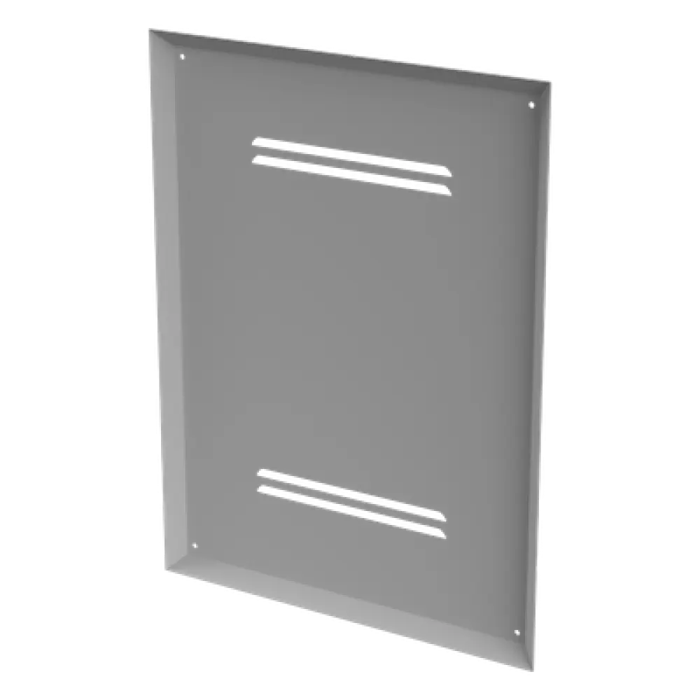 Tapa Metálica para Gabinete / Aluminio Industrial / Protección contra Golpes y Polvo / Compatible con EIGTR19