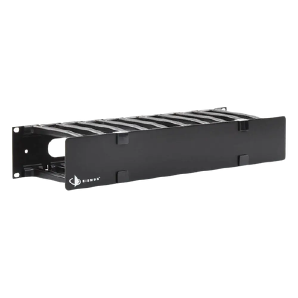 Organizador de Cable Horizontal / Rack 19in / 2UR / 6in (0.5ft) de profundidad / Policarbonato