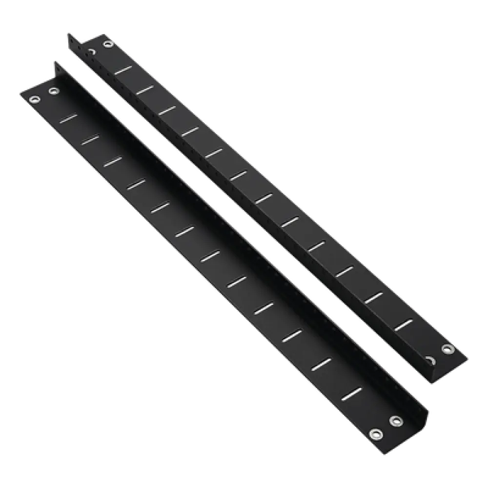 Kit de Rieles Posteriores / 18 UR / Carga 300 lbs / Ajustable 0.9" / 25-30' Profundidad / Negro