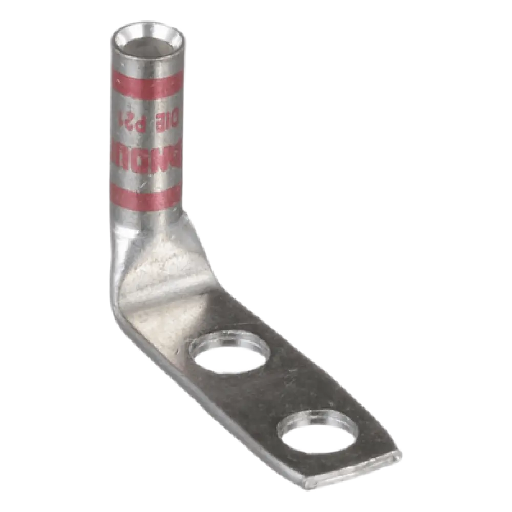 Zapata de Compresión / 90° / Calibre 8 AWG / Barreno 1/4" / Espaciado 0.63" / Cobre