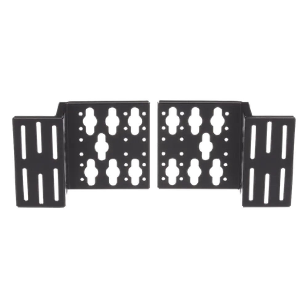 Kit de Soportes para PDU Vertical / Racks 4 Postes / Acero Resistente / Altura 152 mm (6 in) / Profundidad 216 mm (8.5 in) / Color Negro / RoHS