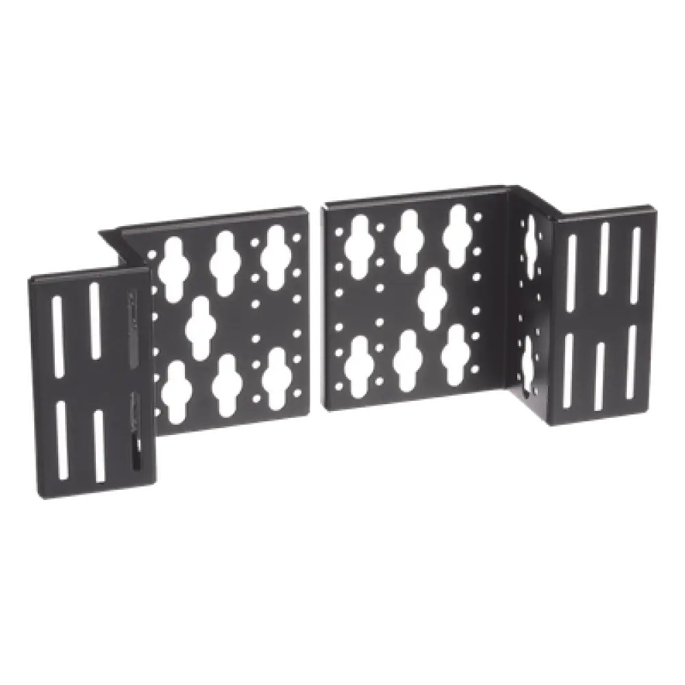 Kit de Soportes para PDU Vertical / Racks 4 Postes / Acero Resistente / Altura 152 mm (6 in) / Profundidad 216 mm (8.5 in) / Color Negro / RoHS