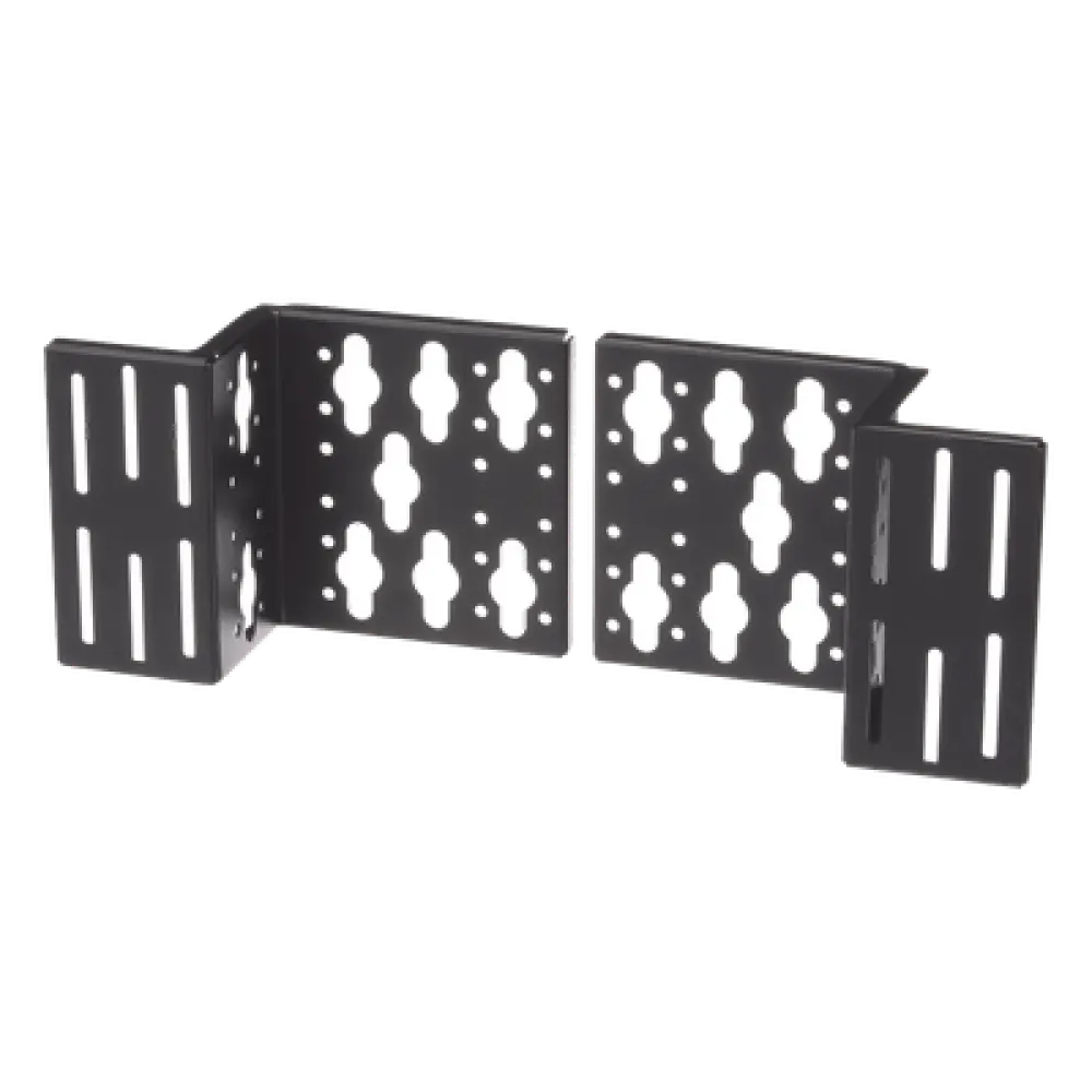 Kit de Soportes para PDU Vertical / Racks 4 Postes / Acero Resistente / Altura 152 mm (6 in) / Profundidad 216 mm (8.5 in) / Color Negro / RoHS