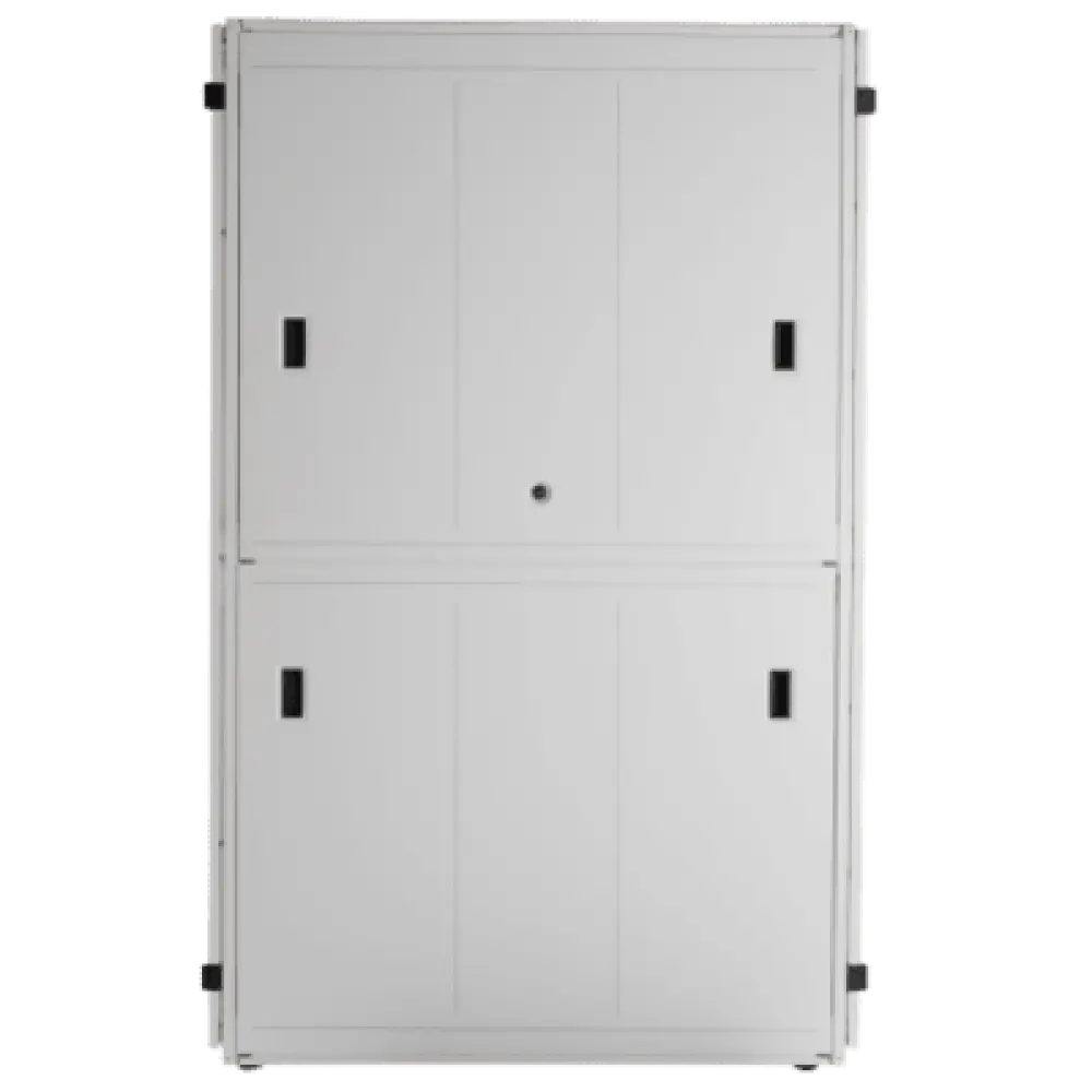 Gabinete de Servidores / 48 UR / 600 x 1200 mm / Puertas Perforadas 80% / Carga Estática 1588 kg / Acero Epoxi