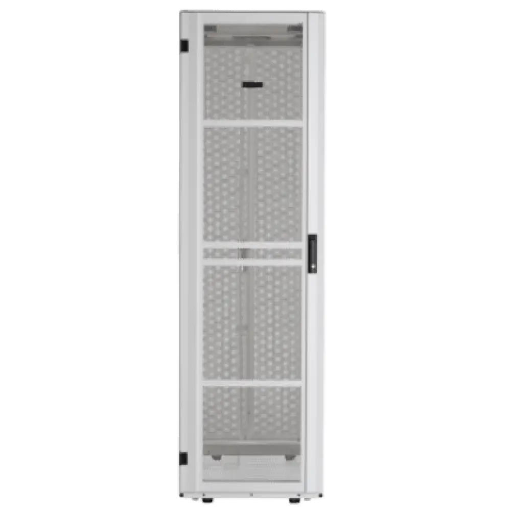 Gabinete de Servidores / 48 UR / 600 x 1200 mm / Puertas Perforadas 80% / Carga Estática 1588 kg / Acero Epoxi