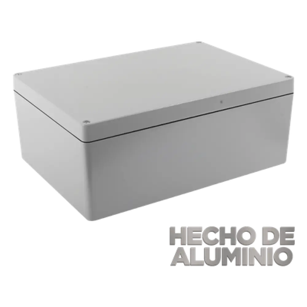 Gabinete para Exterior / Aluminio / IP66 / 390 x 280 x 158 mm / -40 a 120 °C / Montaje en Pared