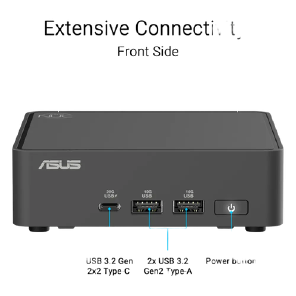 Mini PC NUC / Core 5 210H / 16 GB DDR5 / SSD 512 GB / Wi-Fi 7 / Thunderbolt 4 / Win 11 Pro