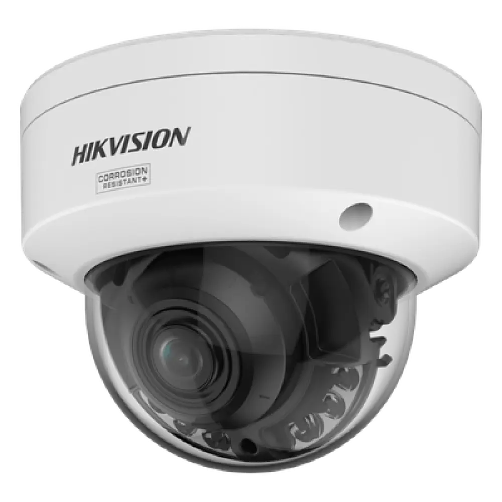 Domo IP / 4 Megapixel / Lente Mot. 2.8 a 12 mm / 131 ft IR + Luz Blanca / IP67 / WDR 130 dB / AcuSense 3.0 / NEMA 4X / AcuSeek