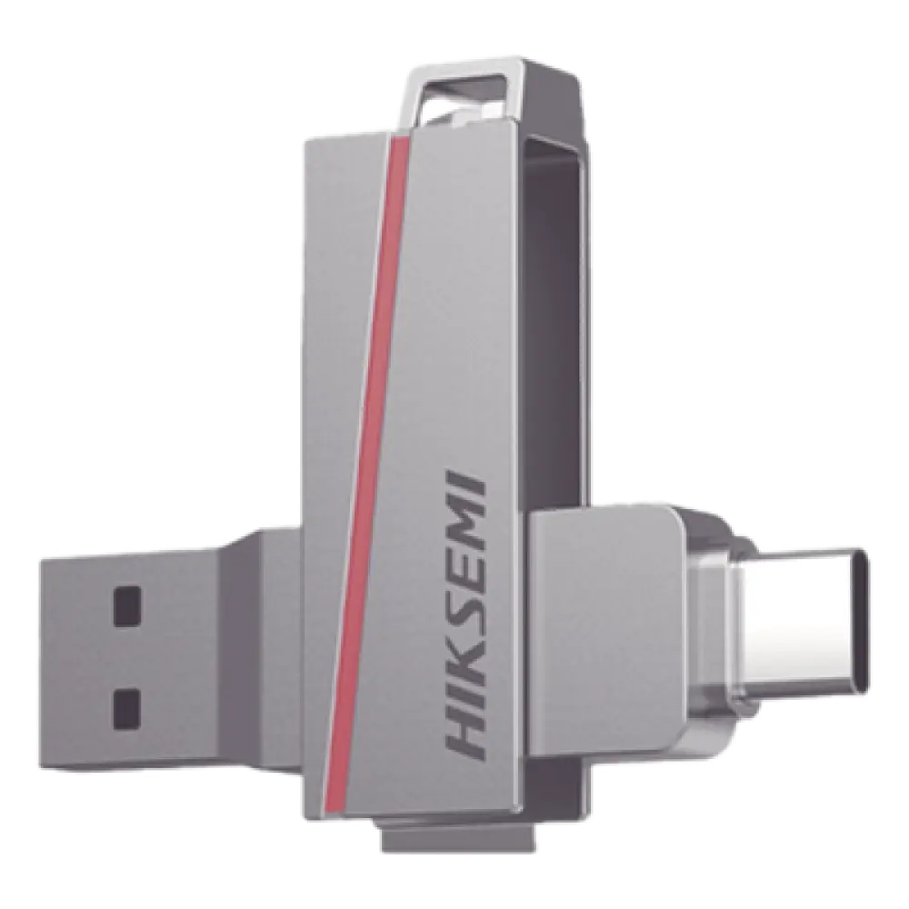 Memoria USB Dual / 16 GB / USB-C y USB-A / Lectura 150 MB/s / Aleación de Zinc / 19.2 g