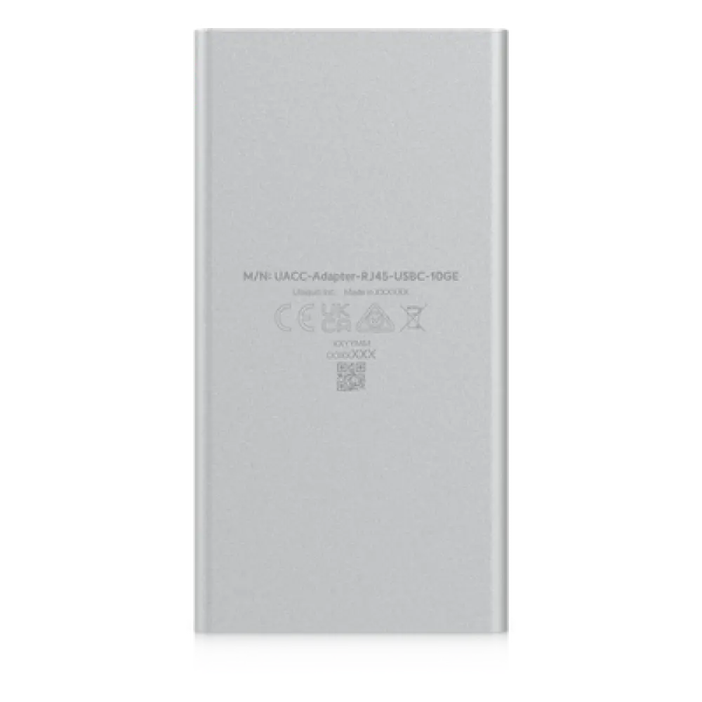 Adaptador USB-C a Ethernet / 10 GbE / Plug-and-Play / USB4 Thunderbolt / 107x56x22 mm / 0.35x0.18x0.07 ft / 160 g