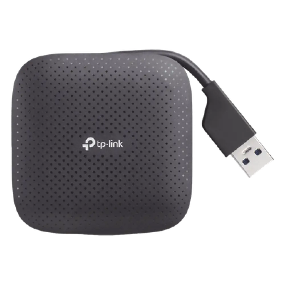 Hub USB Portátil / 4 Puertos USB 3.0 / Plug and Play / 71 x 71 x 16.6 mm (2.8 x 2.8 x 0.65 in) / Compatible Windows, macOS, Linux