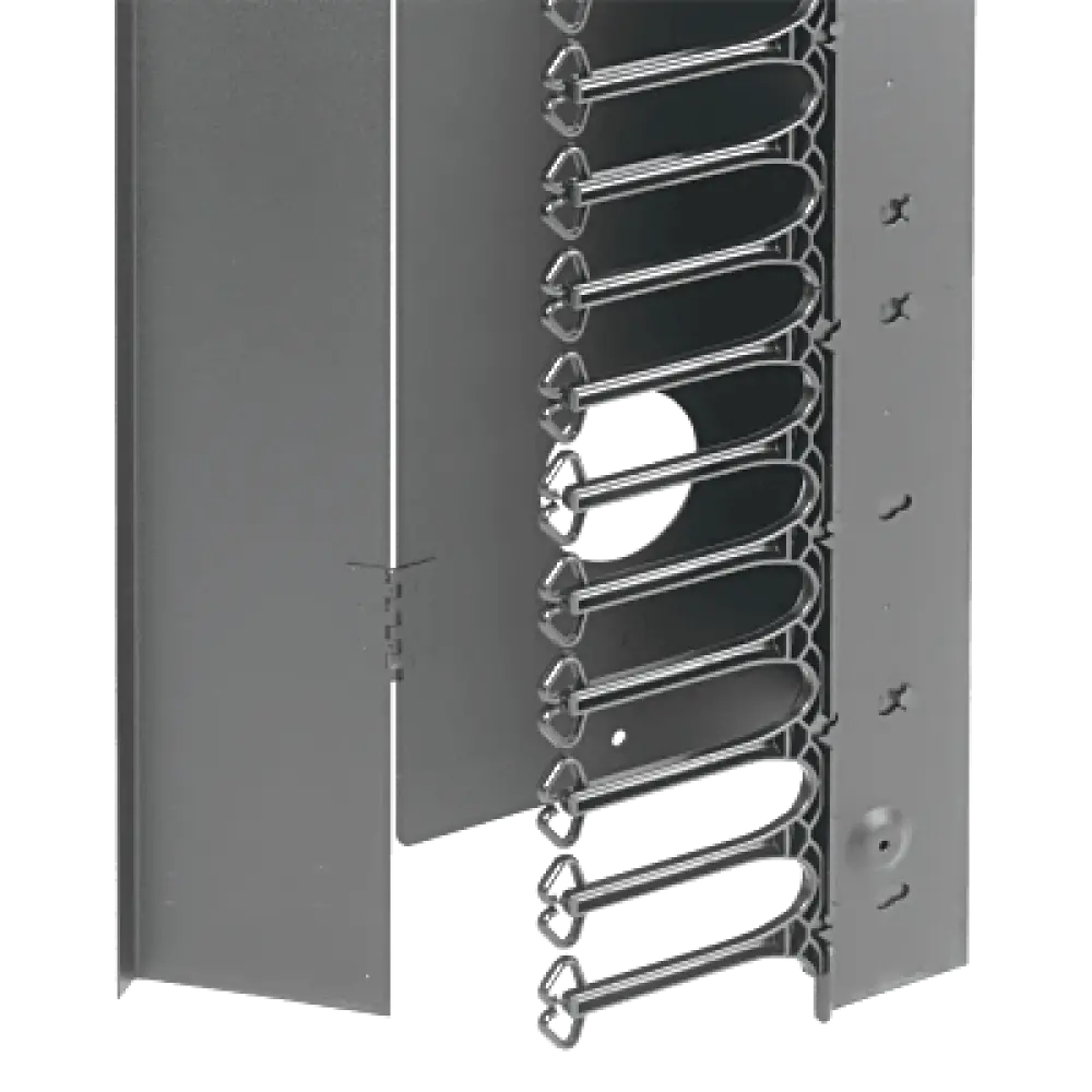 Gabinete Rack / 42 UR / 2000 x 800 x 1100 mm (78.7 x 31.5 x 43.3 ft) / Capacidad 1134 kg (2500 lb) / NEMA 12 / Con Organizadores de Cables