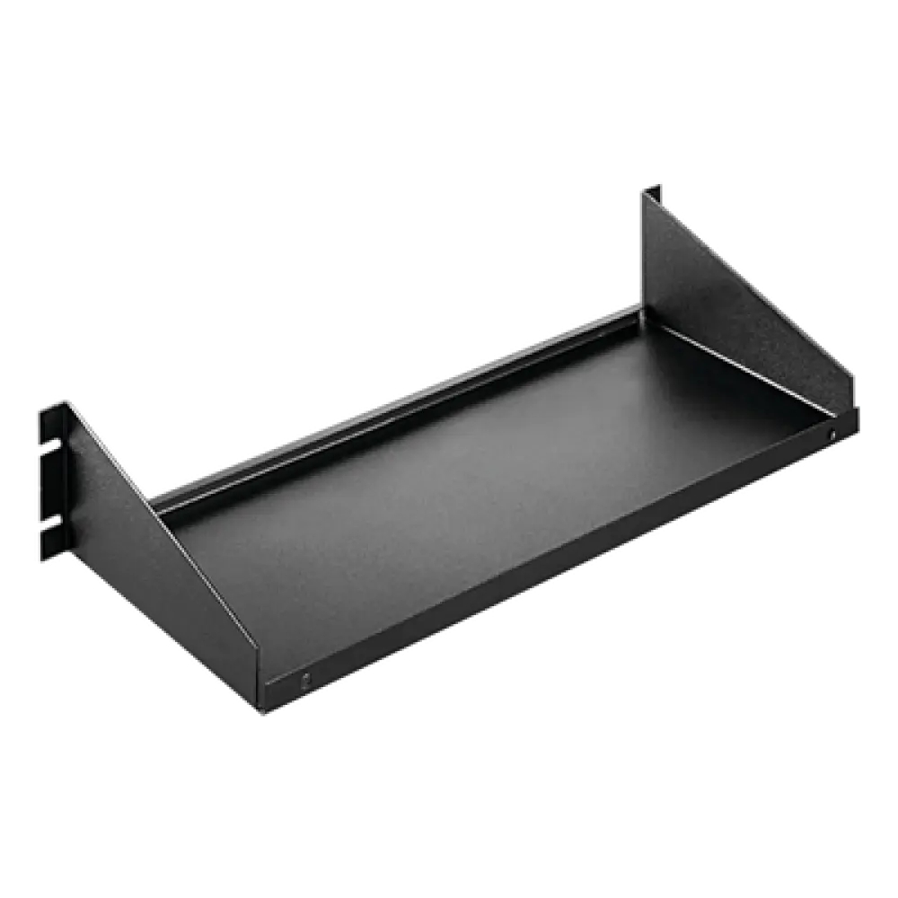 Charola para Rack / 19" / 2 UR / Carga 34 kg (75 lb) / Acero 16 Gauge / 482x381x95 mm (18.9x15x3.7')