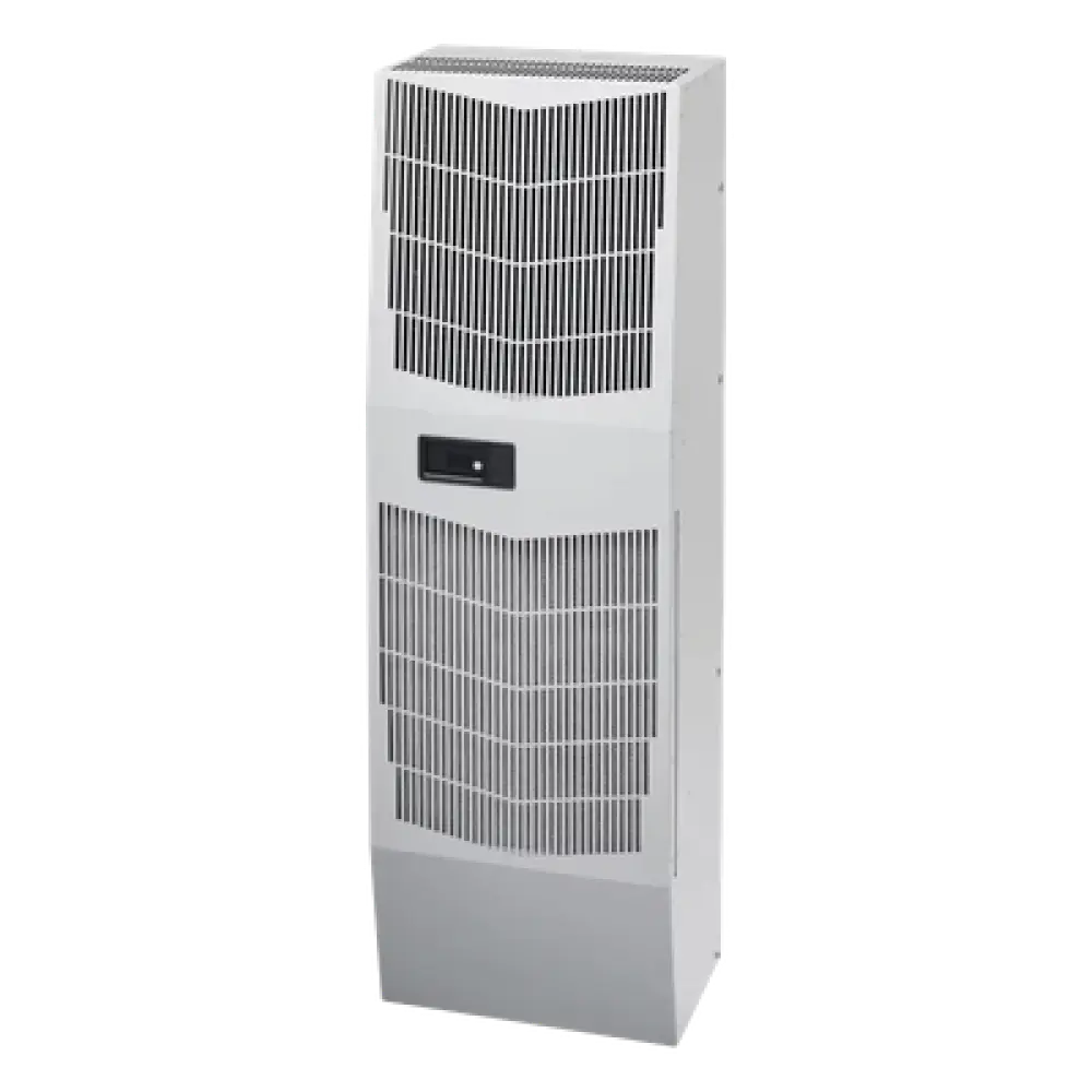 Aire Acondicionado para Gabinete / 8000 BTU / 115 Vca Trifásico / NEMA 12 / Uso Interior y Exterior / Acero Gris Claro