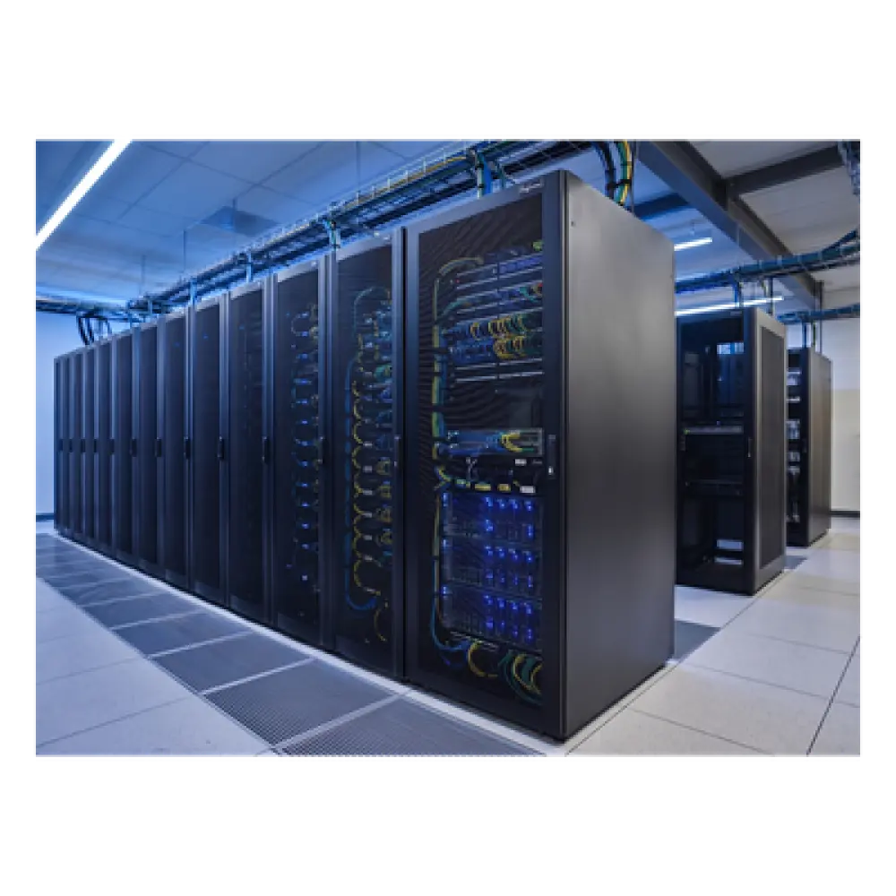 Gabinete de Telecomunicaciones / 600 mm Ancho / 1000 mm Profundidad (3.28 ft) / 45 UR / Puertas Perforadas / Color Negro