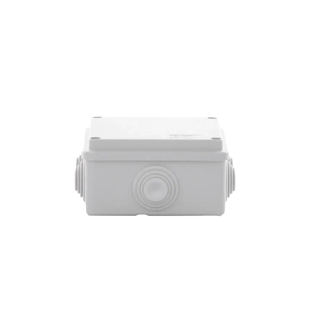 Caja de Derivación Estanca / 6 Entradas / IP55 / IK08 / 100x100x50 mm / Libre de Halógenos / -24 a 60°C