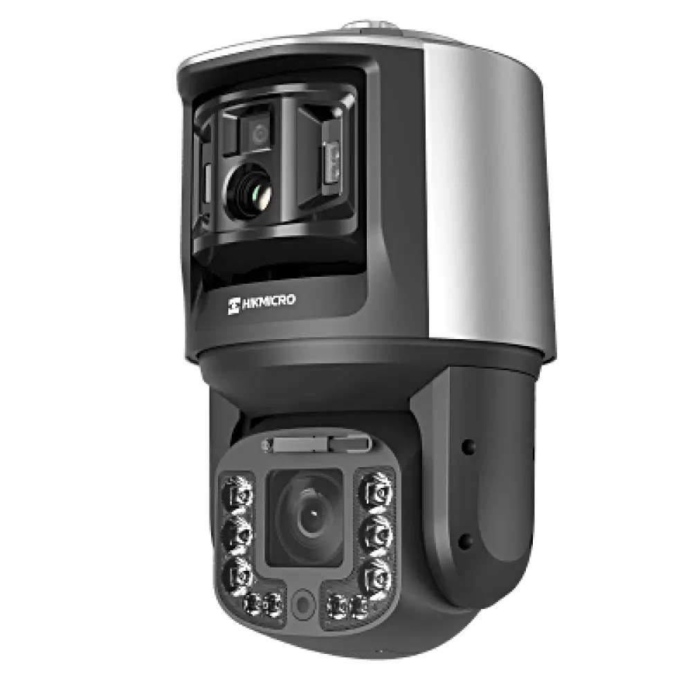 Cámara Domo PTZ IP / 4 Megapixel / Zoom Óptico 40X / Cámara Térmica 256 × 192 / Cámara Óptica Fija 4 Megapixel / Protección Perimetral / IR 240 m (787.4 ft)