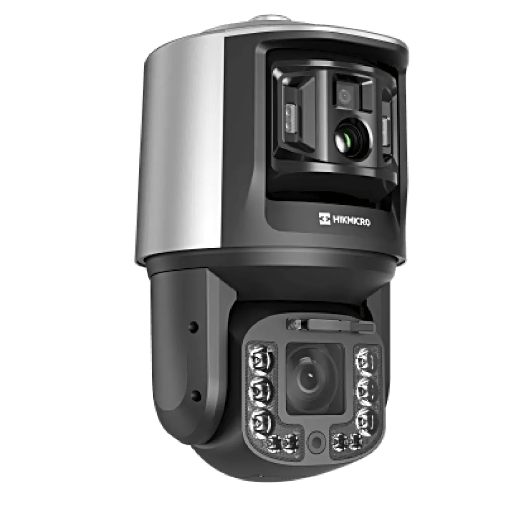 Cámara Domo PTZ IP / 4 Megapixel / Zoom Óptico 40X / Cámara Térmica 256 × 192 / Cámara Óptica Fija 4 Megapixel / Protección Perimetral / IR 240 m (787.4 ft)