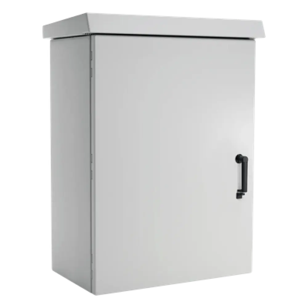 Gabinete OSP / 18 UR / 600 x 500 mm / Aluminio / NEMA 4X / IP66 / Enfriamiento Pasivo