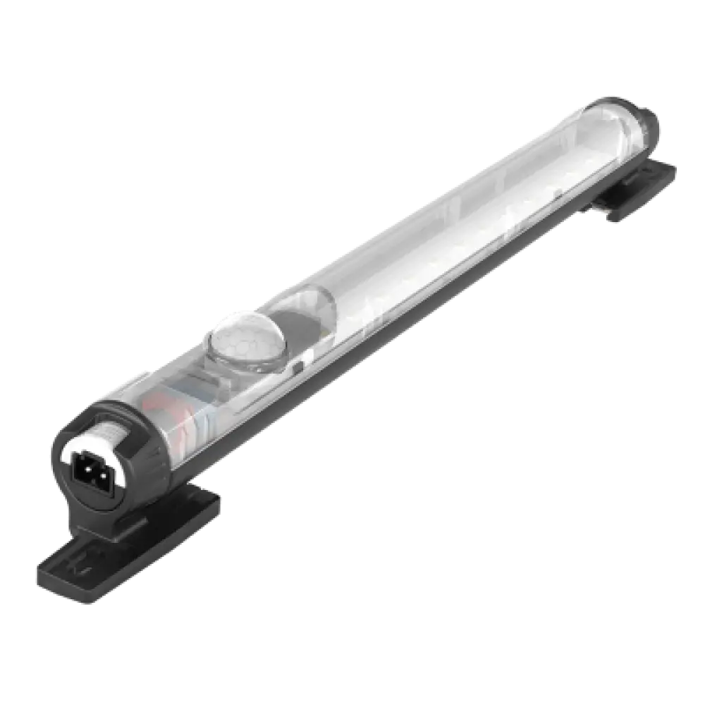 Lámpara LED Compacta / 550 lm / Sensor de Movimiento / Voltaje Universal 24-240 V AC/DC / Conexión en Cadena / IP20