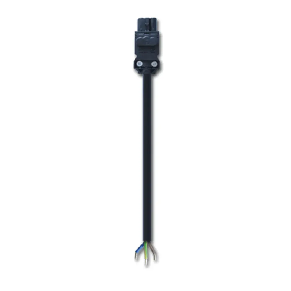 Cable de Alimentación LED / Conector Plug & Play / 1 m (3.3 ft) / 10A / UL / Flexible para Canaletas