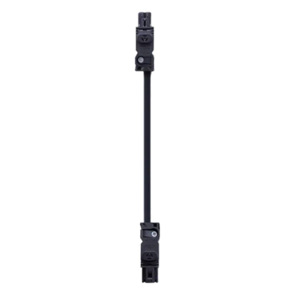 Cable de Unión para Lámparas LED / Conexión en Cadena / 60 cm / 3 Polos 10 A / 100-240 V AC / Conectores Clic Sin Herramientas