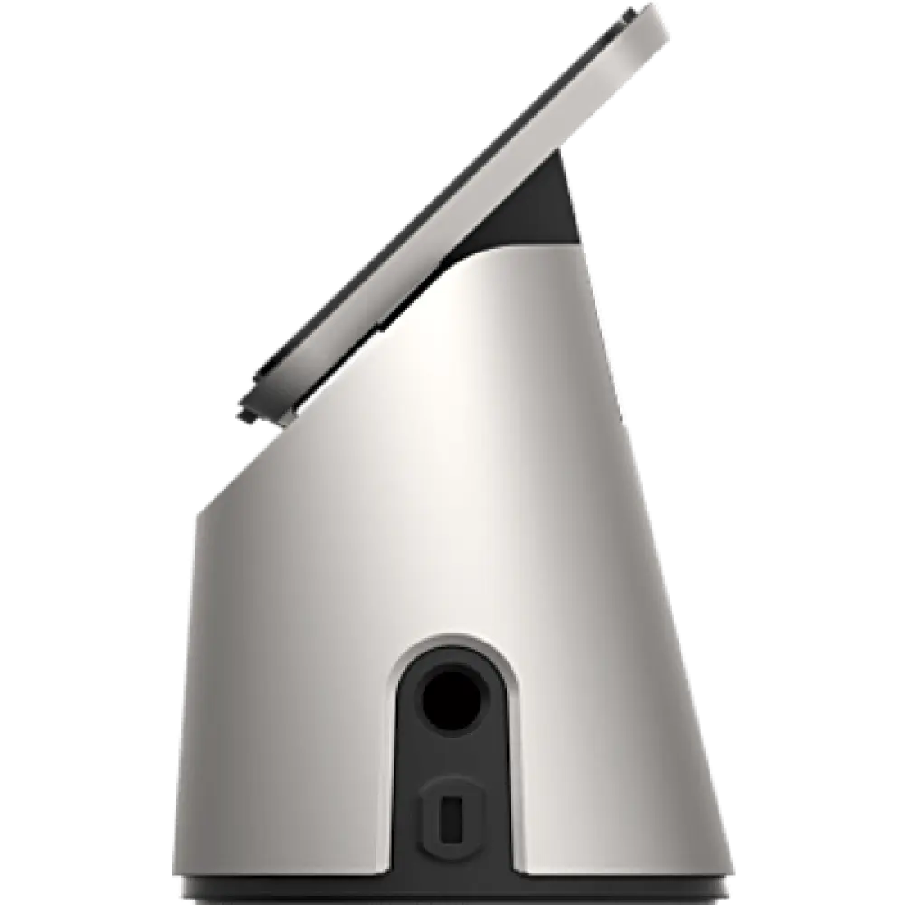 Base Multifuncional / Giro 95° / Puertos RJ45 + USB-A x2 / Alimentación 12V DC / Quick Lock / POGO PIN Magnético / Compatible 3 Tamaños