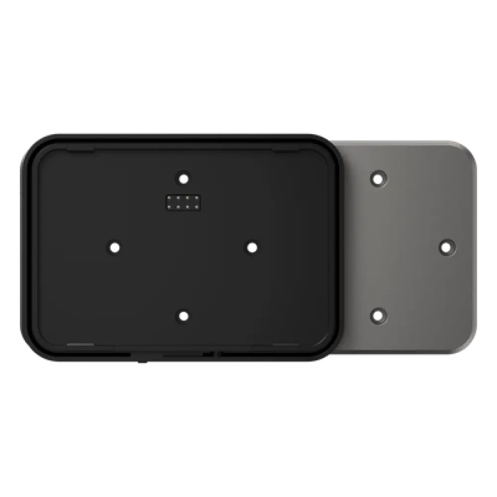 Adaptador de Montaje para Terminal POS / Compatibilidad VESA y Caja 86 mm / USB Alimentación y Datos / Liberación Rápida / Cerradura de Seguridad
