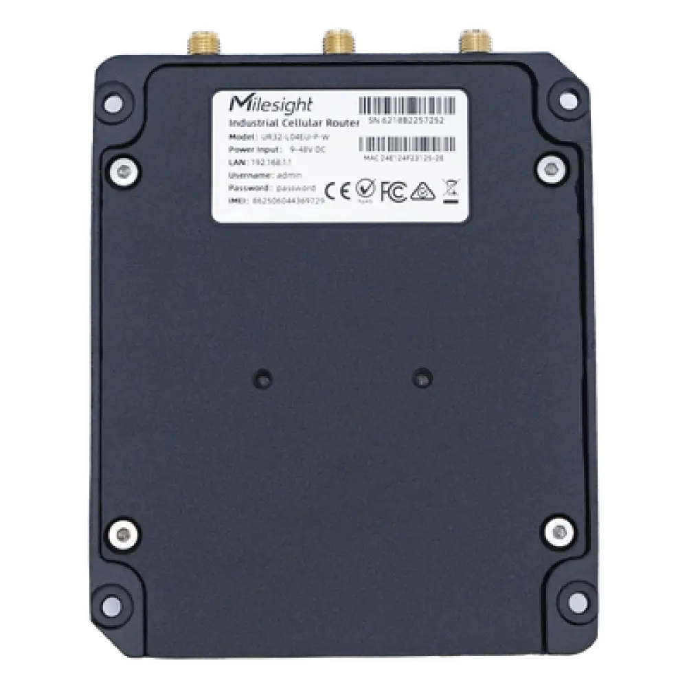 Router Industrial 4G LTE / Wi-Fi 802.11b/g/n / Dual SIM Failover / 2 Puertos Fast Ethernet / RS232+RS485 / -40°C a 70°C / VPN Multi-Protocolo