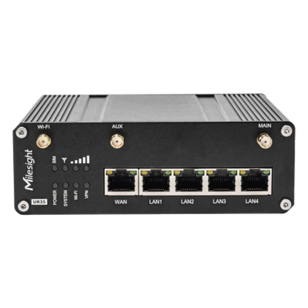 Router Celular Industrial / 4G LTE Dual SIM / WiFi / Ethernet / RS232 / RS485 / IP30 / -40°C a 70°C / 9V-48V DC