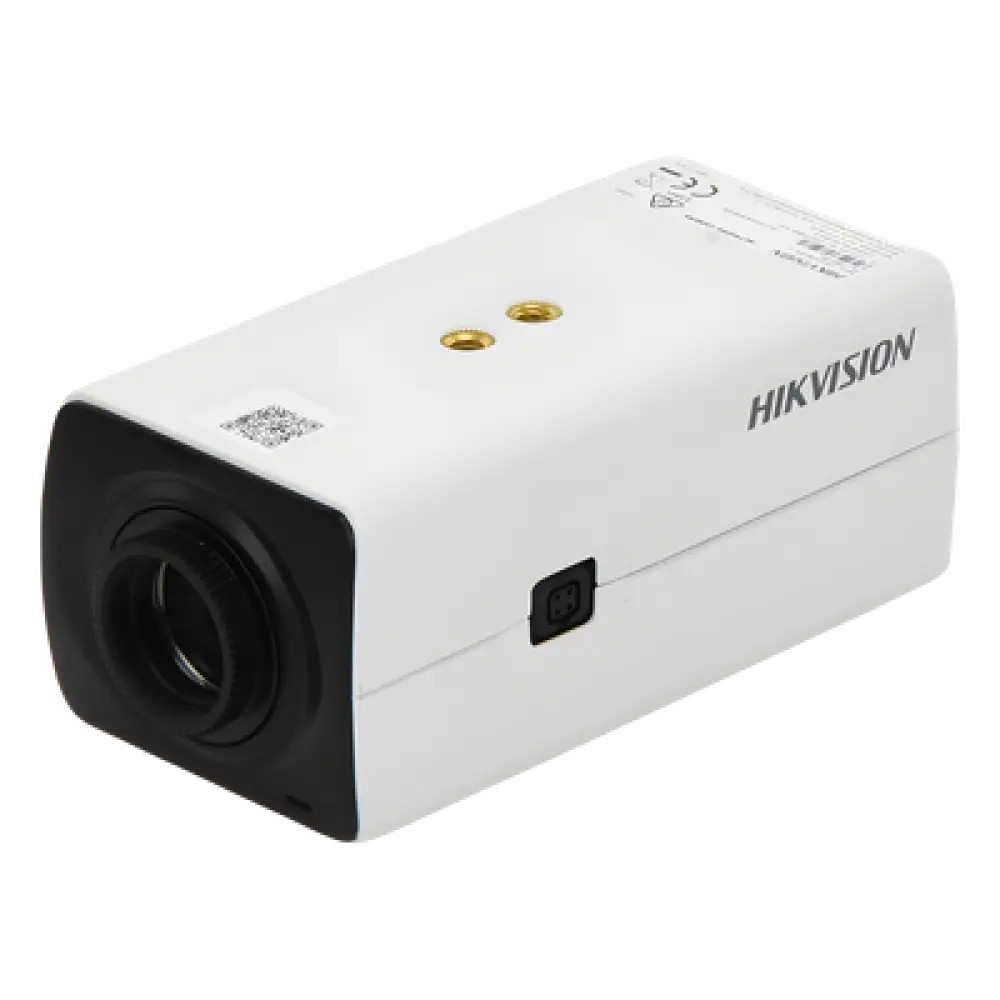 Cámara Box IP / 2 MP / Ultra Baja Iluminación 0.005 lux / WDR 120 dB / PoE 802.3af / 12 Vcc / Micro SD 128 GB