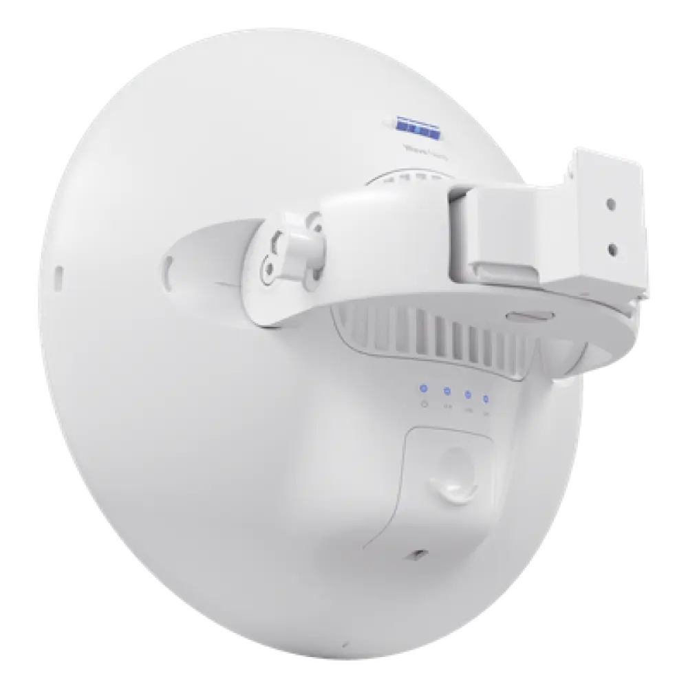 Radio Enlace 60 GHz / 2 Gbps Full Duplex / Respaldo 5 GHz / Antena 41 dBi / PoE 48V / GPS Integrado