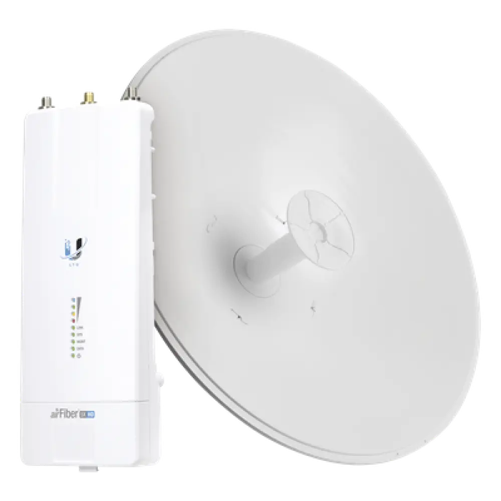 Kit de Enlace Inalámbrico / 5 GHz / 1 Gbps+ / 2 Mpps / 4096 QAM / Antena 30 dBi Slant-45 / 98.4 pies