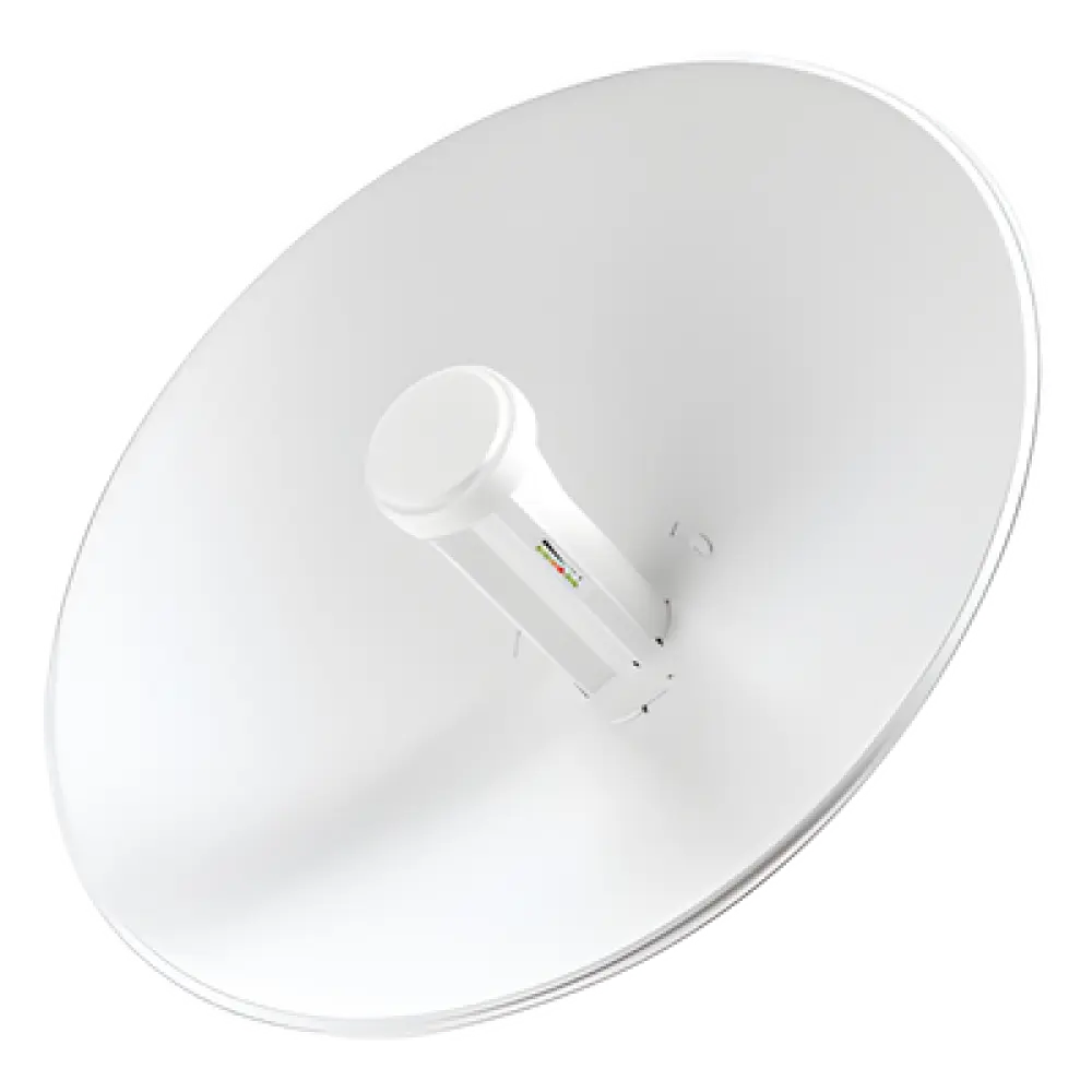Radio puente inalámbrico / 5 GHz / 150 Mbps / Antena plato 22 dBi / 10.7 x 10.7 x 10.1 pulgadas / PoE 24V