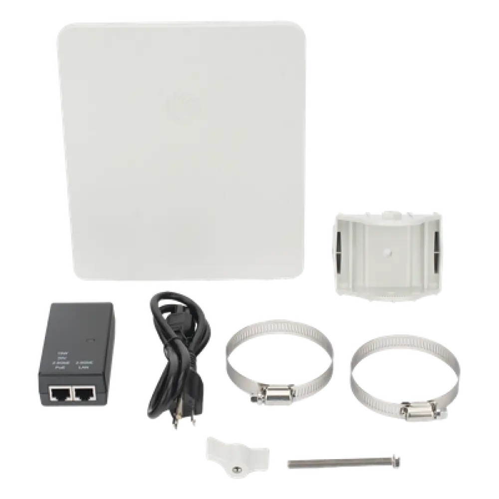 Suscriptor Inalámbrico / 1 Gbps / 5 GHz / Antena Panel 18 dBi / Wi-Fi 6 / 1024 QAM / IP55 / PoE