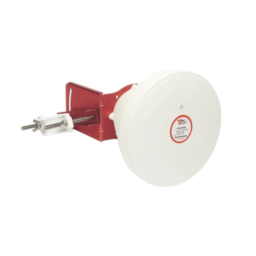 Antena Sectorial Horn / 4.9-6.5 GHz / 19 dBi / Haz 30° / Polarización Dual V/H 45° / IP Resistente a Intemperie