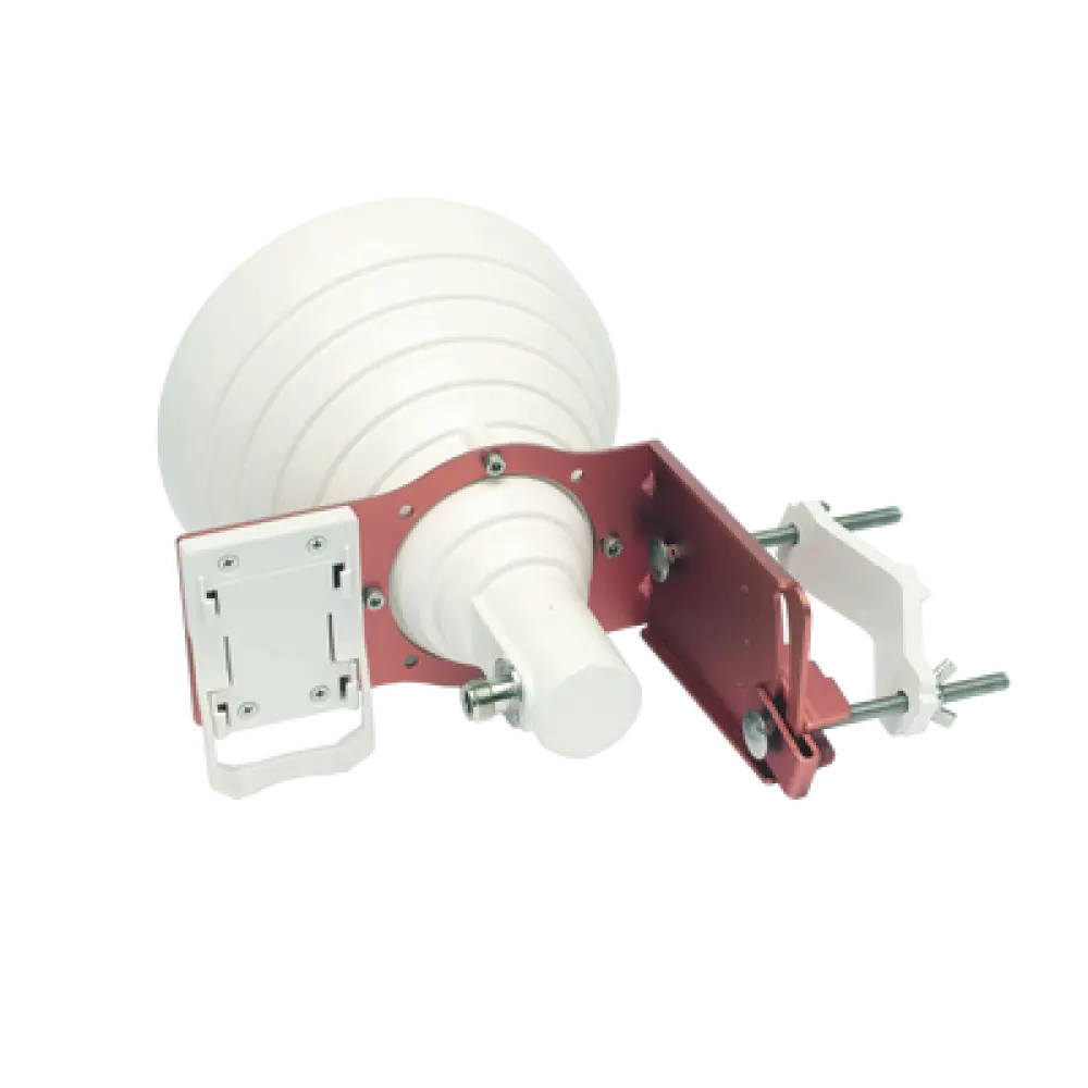 Antena Sectorial Horn / 4.9-6.5 GHz / 19 dBi / Haz 30° / Polarización Dual V/H 45° / IP Resistente a Intemperie