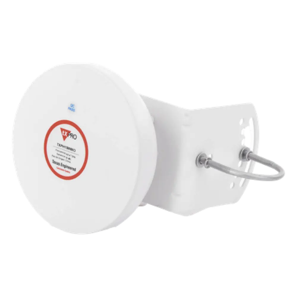 Antena Horn MIMO / 15 dBi / 4.9 - 7 GHz / Polarización Dual V/H 45° / RPSMA / -40 a +70°C (-40 a +158°F)