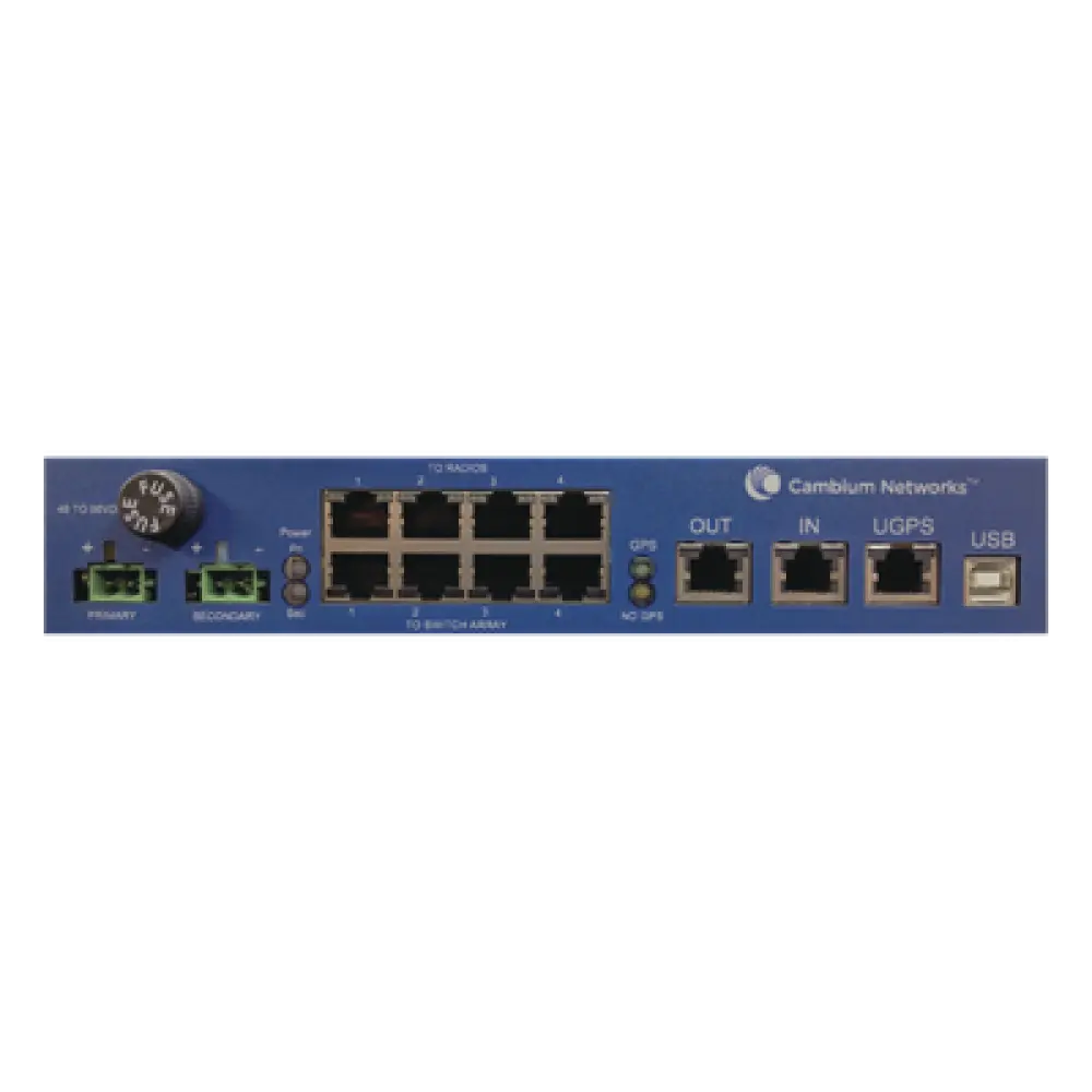 Módulo de Sincronización GPS / 4 Puertos Power Injector Gigabit / 29V y 56V / Integración de Datos y Alimentación
