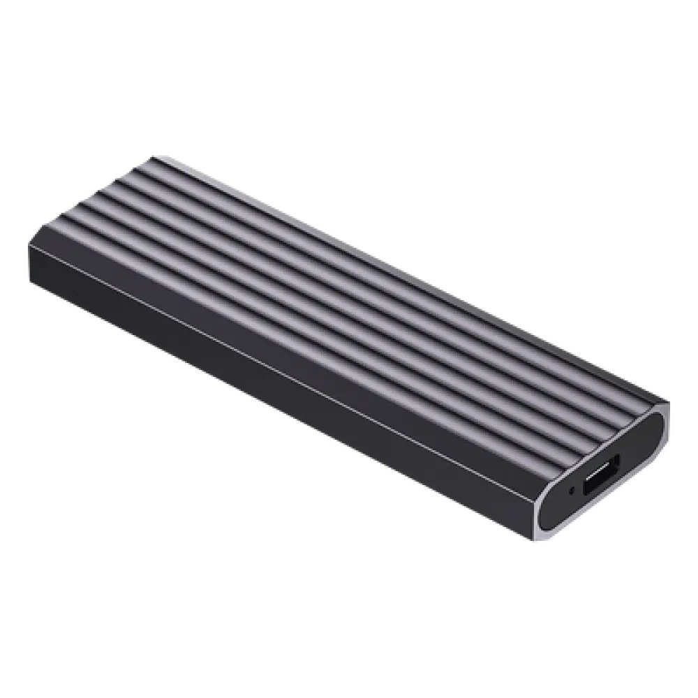Carcasa SSD M.2 NVMe / USB 3.2 Gen2 Type-C / 10 Gbps / 4 Formatos M.2 / Aluminio con Disipación Térmica / 112.5 mm