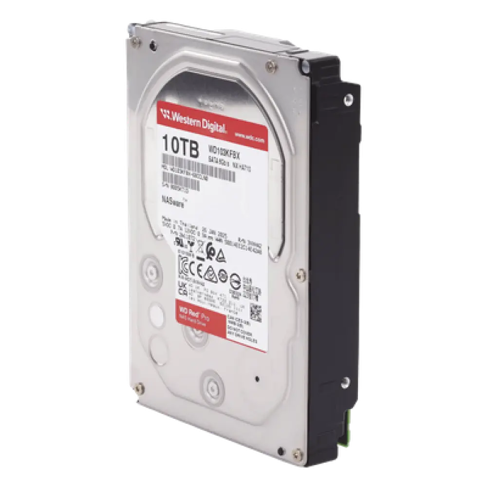 Disco Duro para NAS / 10 TB / 7200 RPM / SATA III 6 Gb/s / Caché 128 MB / Hasta 16 Bahías