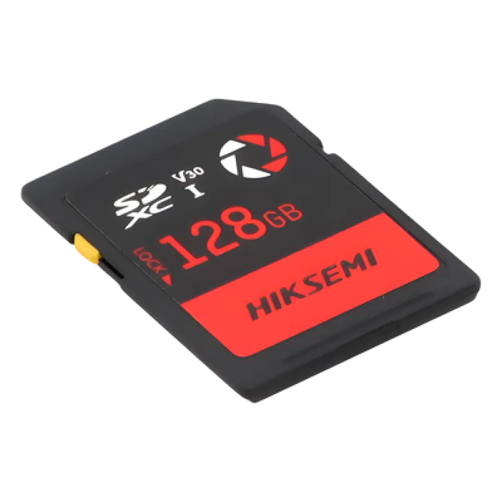 Memoria SD / 128 GB / Lectura 180 MB/s / Escritura 150 MB/s / V30 U3 Clase 10 / -25°C a 80°C / Anti-impactos