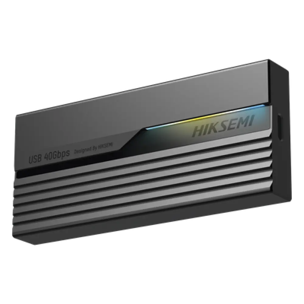 Carcasa SSD M.2 NVMe / USB4.0 Type-C 40 Gbps / ASUS Aura RGB / Chip ASM2464 / Aluminio / 4 TB
