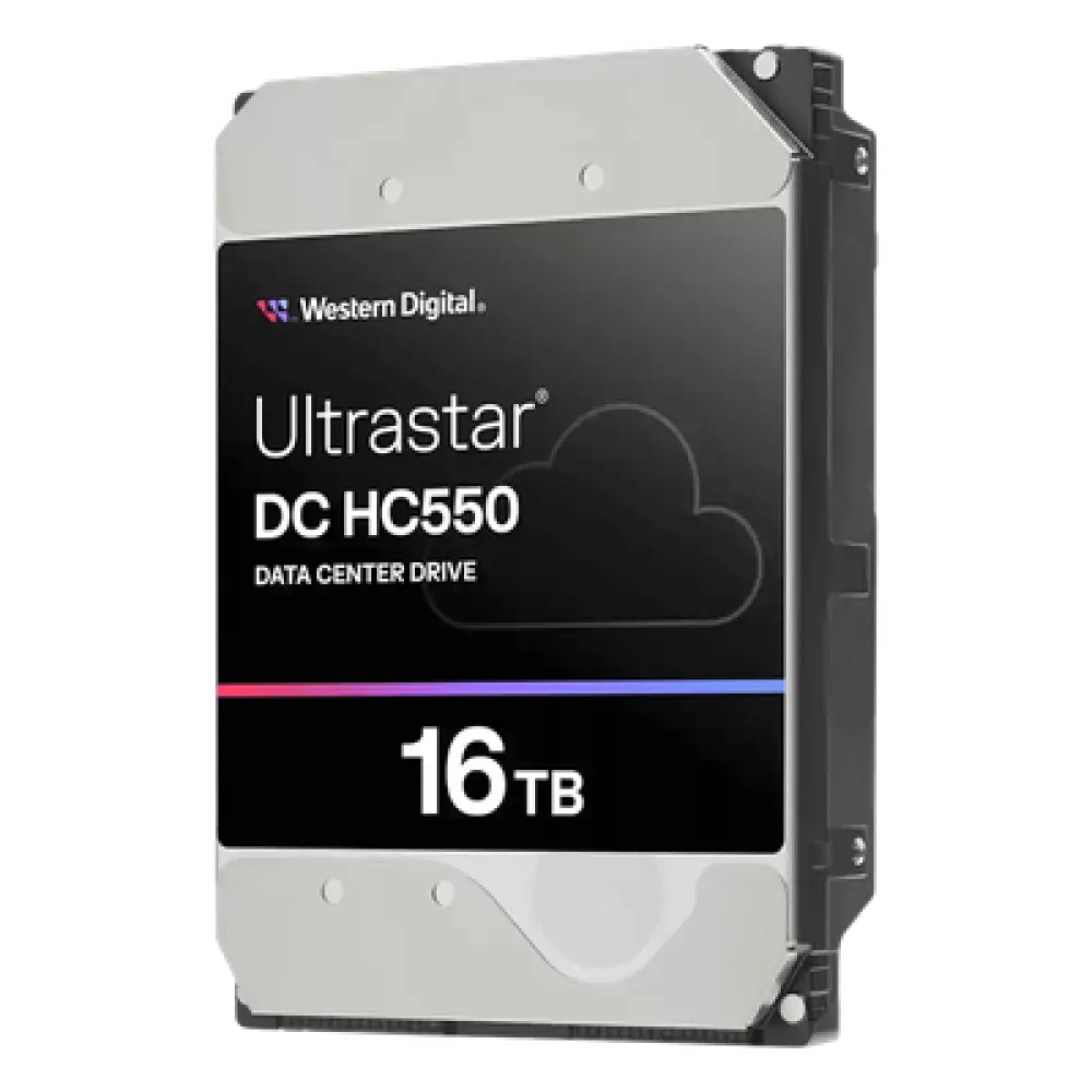 Disco Duro Data Center / 16 TB / 7200 RPM / SATA 6 Gb/s / SAS 12 Gb/s / CMR / HelioSeal / 2.5M-hour MTBF / 3.5 Pulgadas