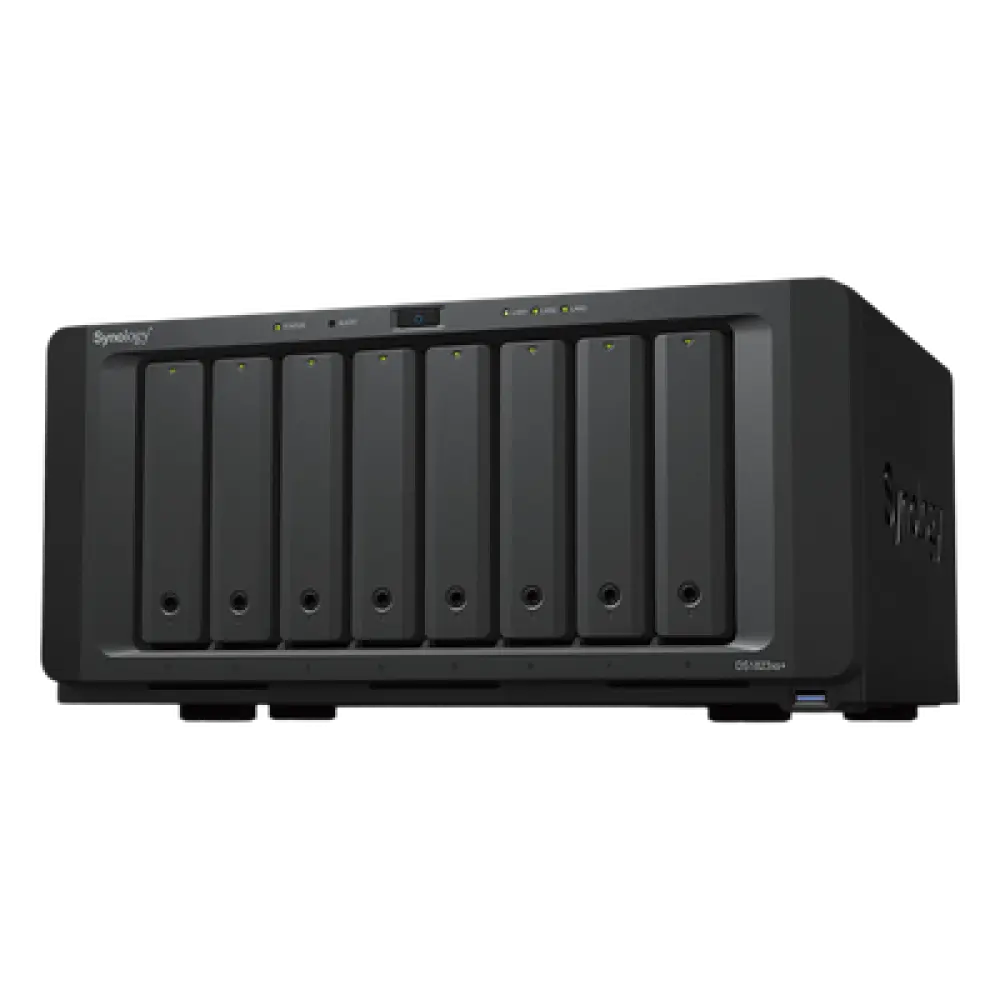 Servidor NAS / 8 Bahías / 144 TB Bruto / Expansión 324 TB / 10GbE / RAID F1,0,1,5,6,10 / Caché SSD NVMe