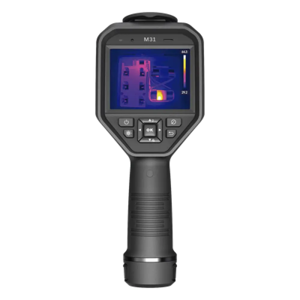 Cámara Termográfica Portátil Dual / Resolución Térmica 384 x 288 / Lente Óptico 8 Megapixel / Wi-Fi Dual Band / IP54 / Batería 5 Horas / Caída 2 m (6.56 ft)